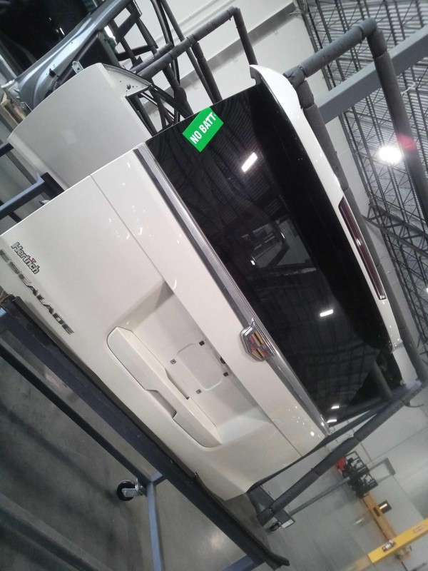 Used Deck Lid fits: 2015 Cadillac Escalade esv privacy tint glass opt AKO Grade