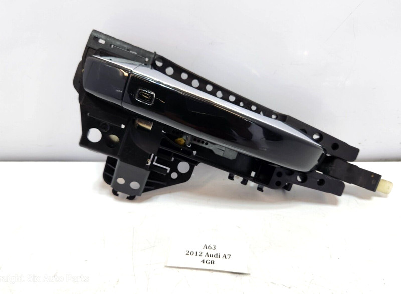✅ 12-18 OEM Audi A6 A7 Rear Right Passenger Side Exterior Door Handle Black LZ9Y