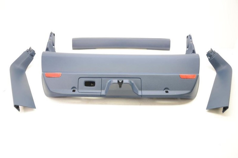 2010-2016 Porsche Panamera 970 4.8L BLUE Complete Rear Hatch Trim