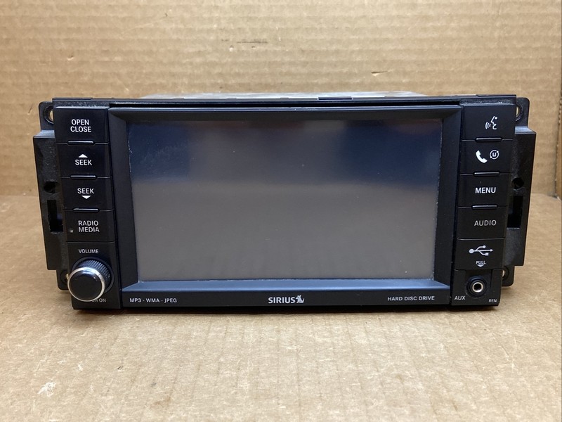 07-14 Dodge Chrysler Jeep Radio CD DVD MyGig NTG4 REN P05064245AJ