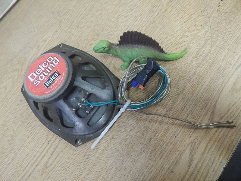 Delco Sound 4 OHM Speaker 16040886 w/ Cord *FREE SHIPPING*