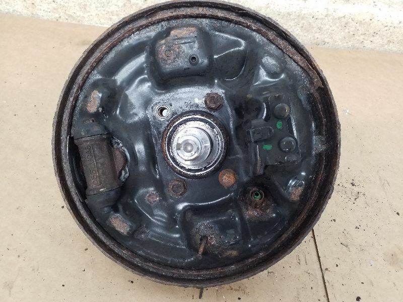 Driver Rear Knuckle/Stub Drum Brakes Without ABS Fits 93-02 MAZDA 626 209839