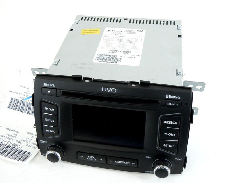 2012 2013 Kia Sorento AM FM Satellite Radio CD Disc MP3 Player Receiver OEM