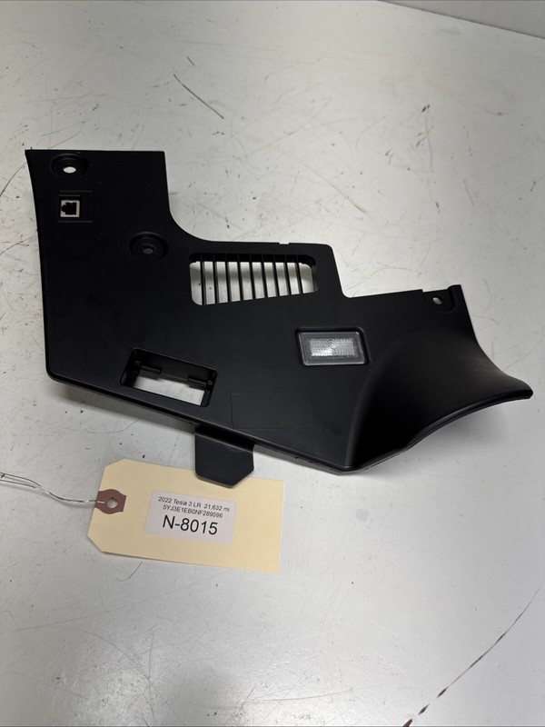 17-21 Tesla Model 3 Driver Left Lower Dash Trim Dashboard 1100578-00 8015 B52