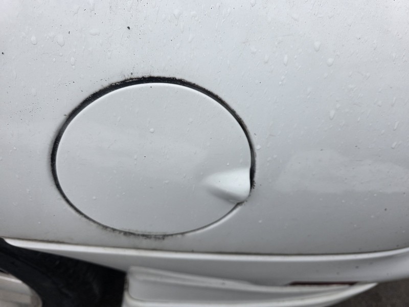 1998-2002 Chevrolet Camaro Fuel Tank Door White Oem
