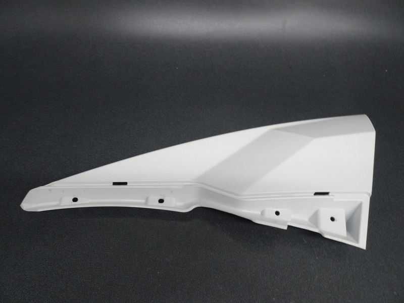 Yamaha OEM White Right Side Rear View Mirror Shell F2X-U590E-70-00 FRESHWATER