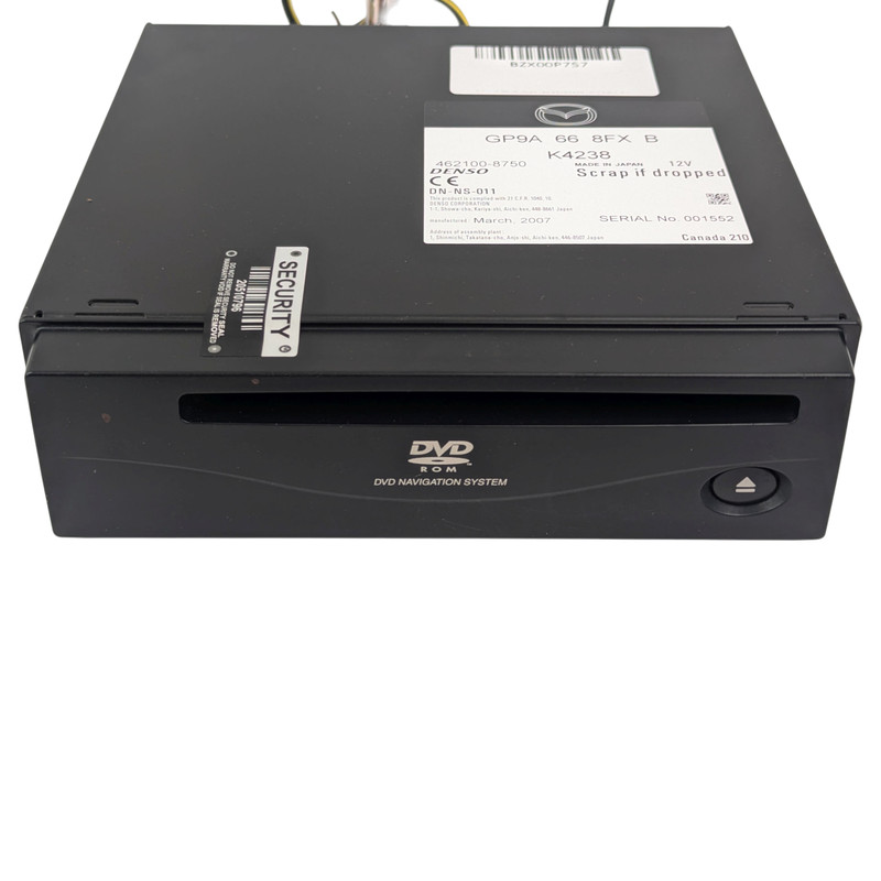 06-09 Mazda 3 Navigation DVD Reader Rom Drive Module GP9A 66 8FX B