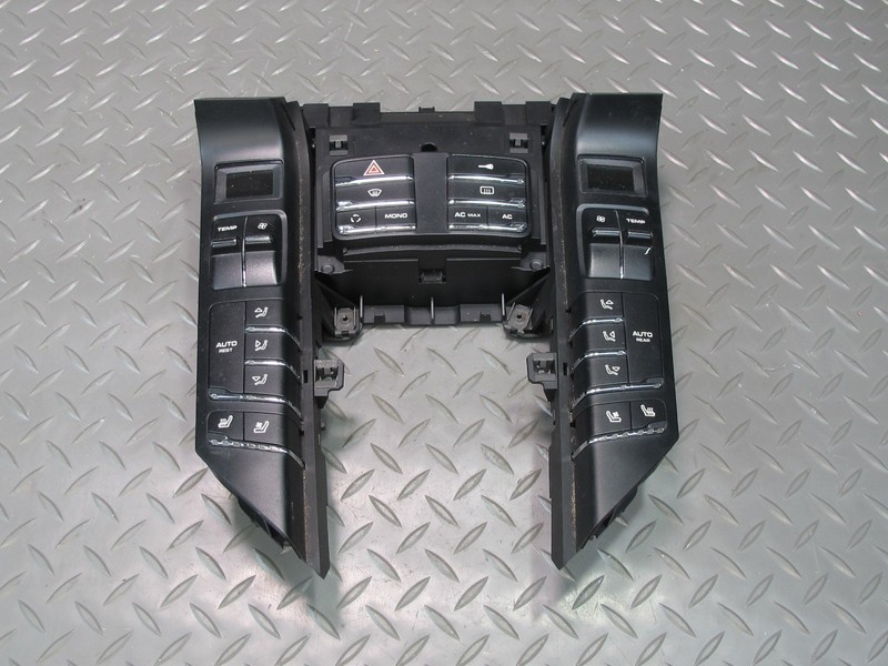 2011-2014 PORSCHE CAYENNE 958 FRONT A/C HEATER CLIMATE CONTROL TEMP SWITCH UNIT
