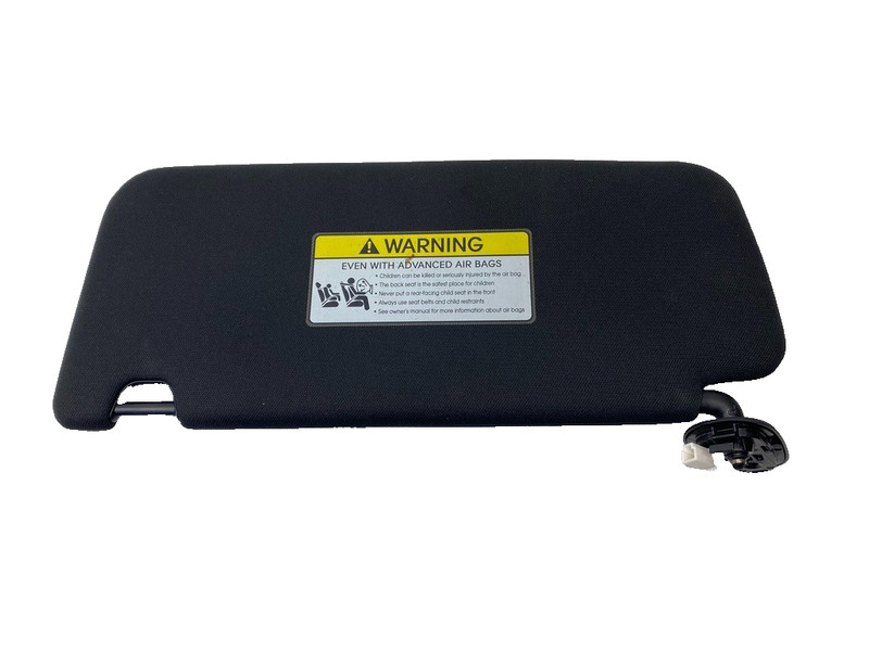21-24 KIA K5 GT LINE FRONT RIGHT SUN VISOR SUNVISOR BLACK OEM A0.64