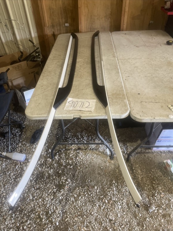 04 - 09 CADILLAC SRX ROOF RACK LUGGAGE RAIL LEFT & RIGHT 05 06 07 08 OEM