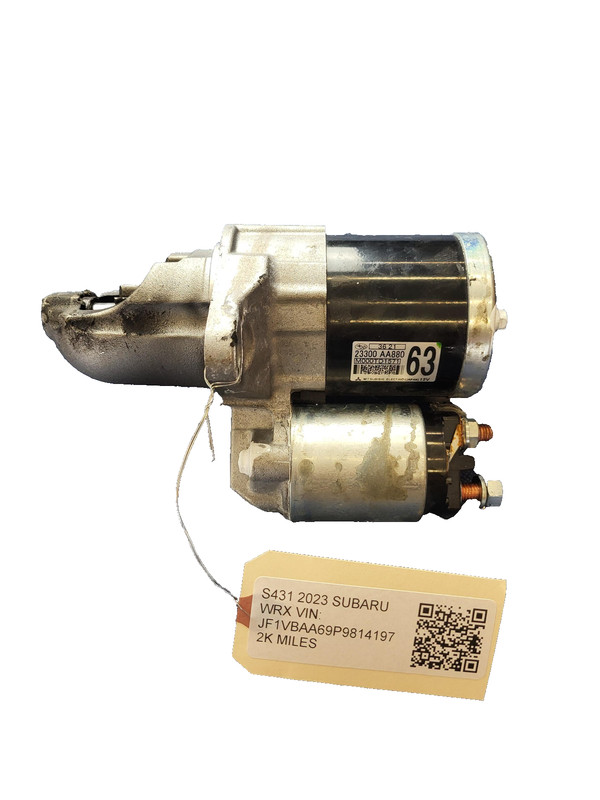 Used Oem SUBARU Starter Motor 23300AA880 for 2022-2024 WRX 2.4l AWD