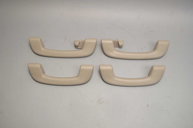 2011-2016 BMW F10 5-Series Interior Ceiling Roof Grab Handles Oyster Beige OEM