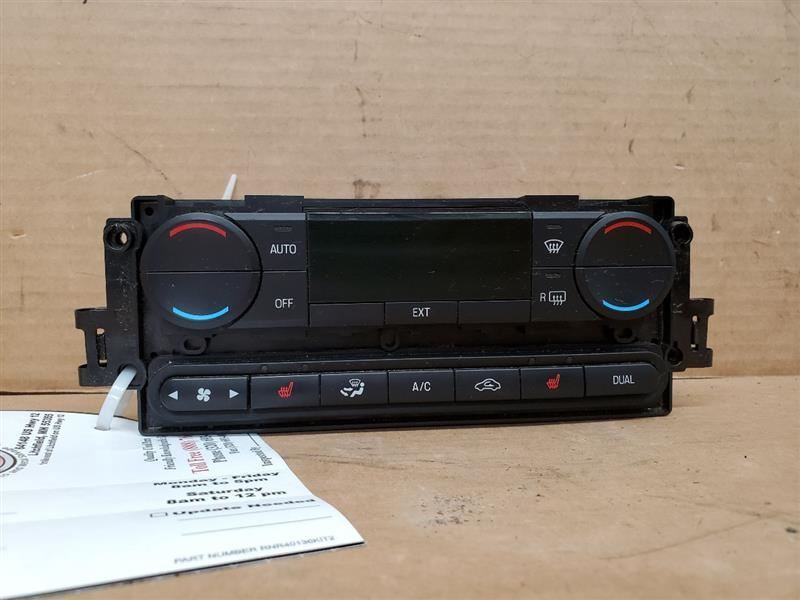 Temperature Control Main AC Automatic Control Fits 07-10 EDGE 270893