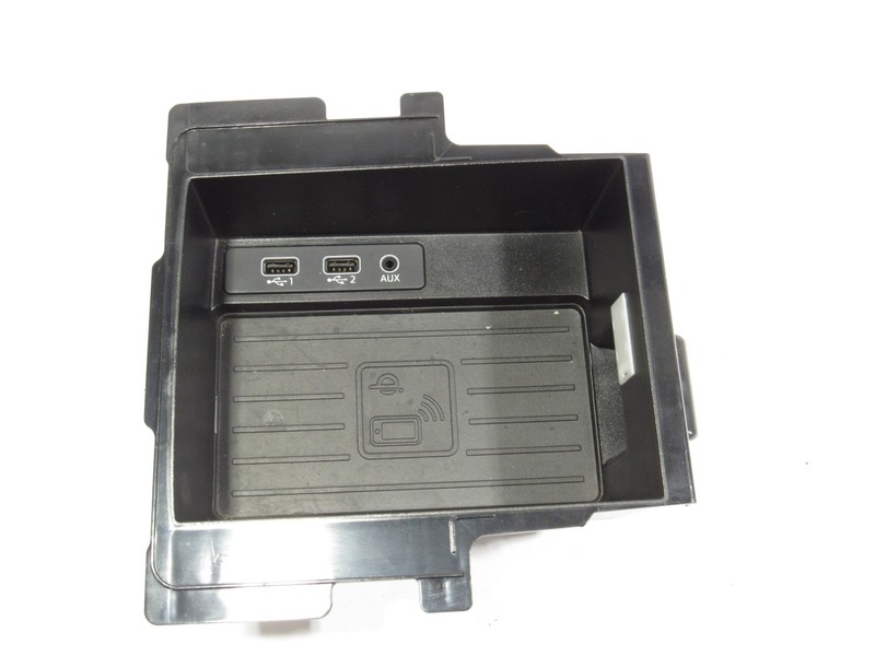 16-23 Audi TT 2019 Center Console Storage Compartment Tray Phone Charger ;