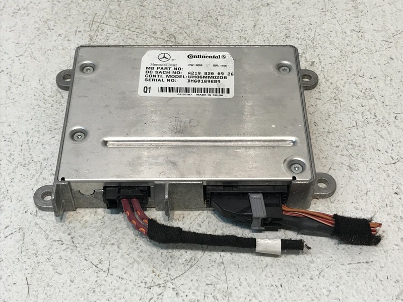 06-12 Mercedes W164 ML63 E350 Communication Control Module OEM A2198200926