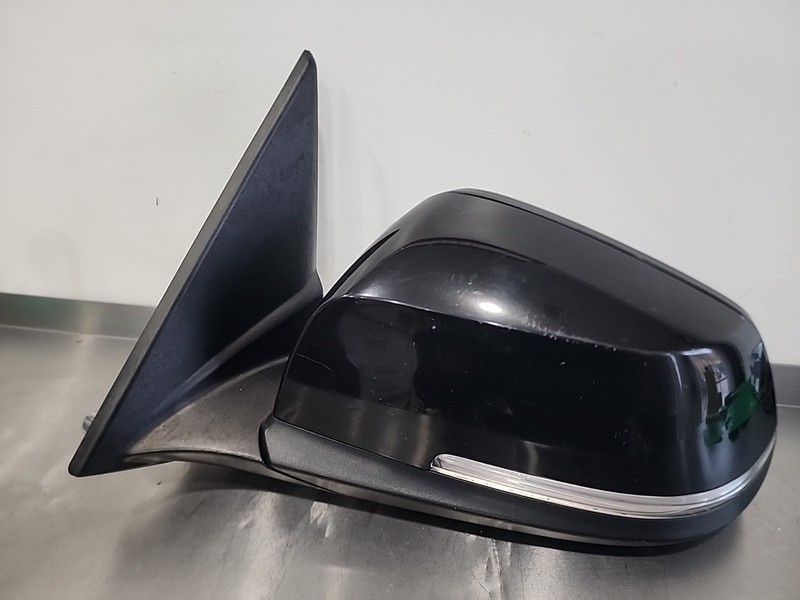 2013 - 17 BMW 320I 328I LEFT MIRROR SEDAN W/O Camera Black OE LH W/O B Spot