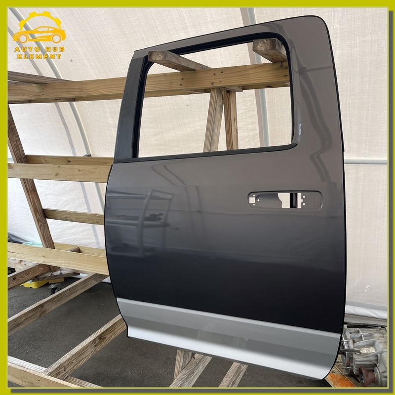 2013-2018 RAM 1500 Crew Cab Rear Left Driver Side Door Shell OEM Gray Two-Tone