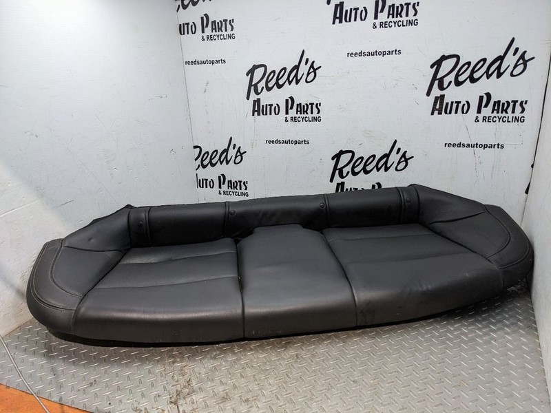 2013-2018 CADILLAC ATS REAR SECOND 2ND ROW LOWER SEAT BOTTOM LEATHER BLA 1159721