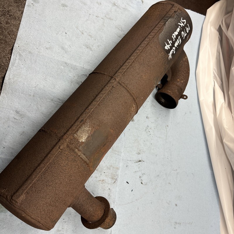 1976 Evinrude Skimmer 440 Vintage Snowmobile Motor Exhaust Muffler Good