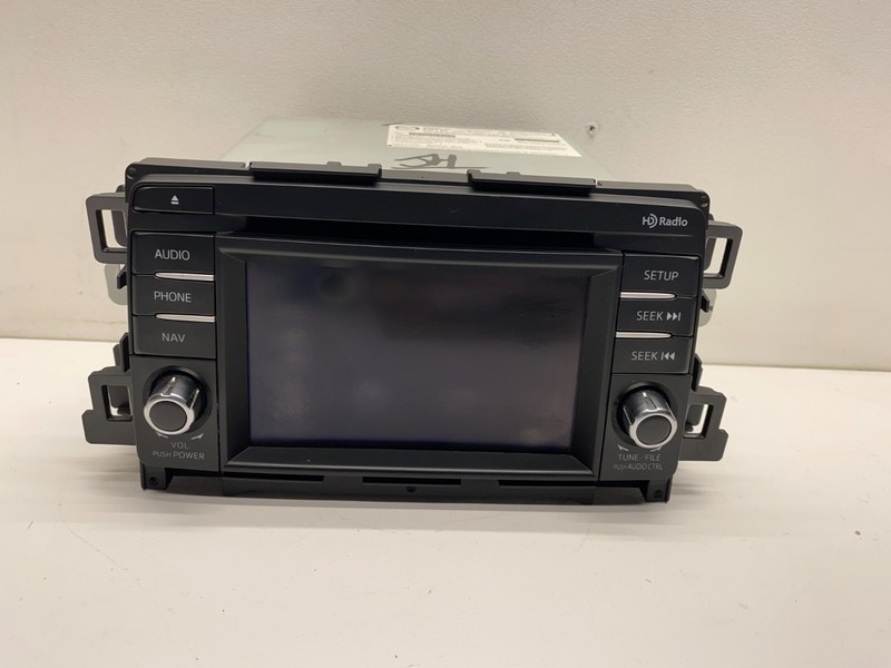 2014-2016 MAZDA 6 RADIO AUDIO DISPLAY SCREEN CD PLAYER ASSEMBLY OEM