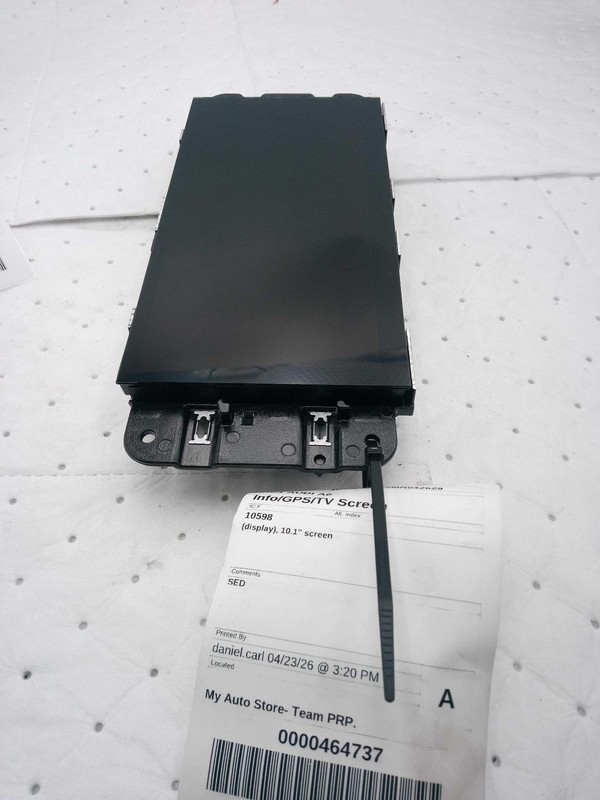 2021 Audi A6 Infotainment Display OEM Black 47K Miles NJ25-28087-714729