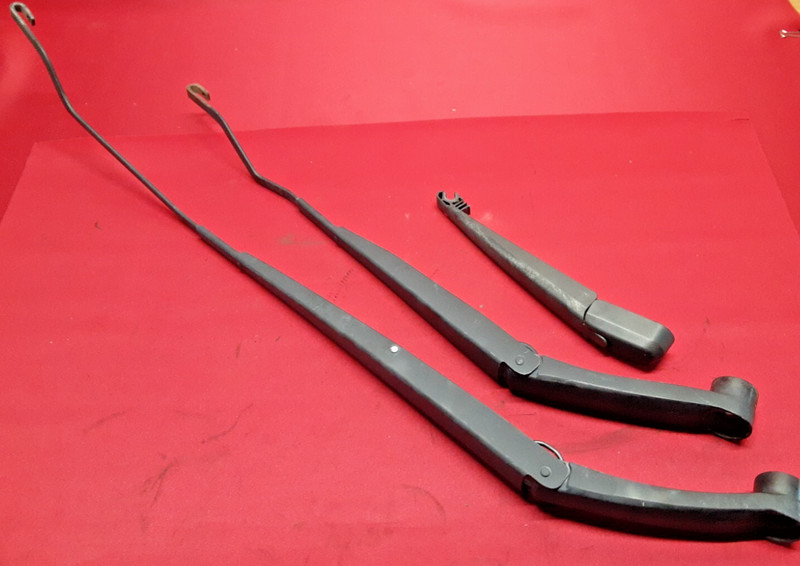 2012 - 2017 Hyundai Accent Wagon BOTH FRONT + REAR Windshield Wiper Arm SET