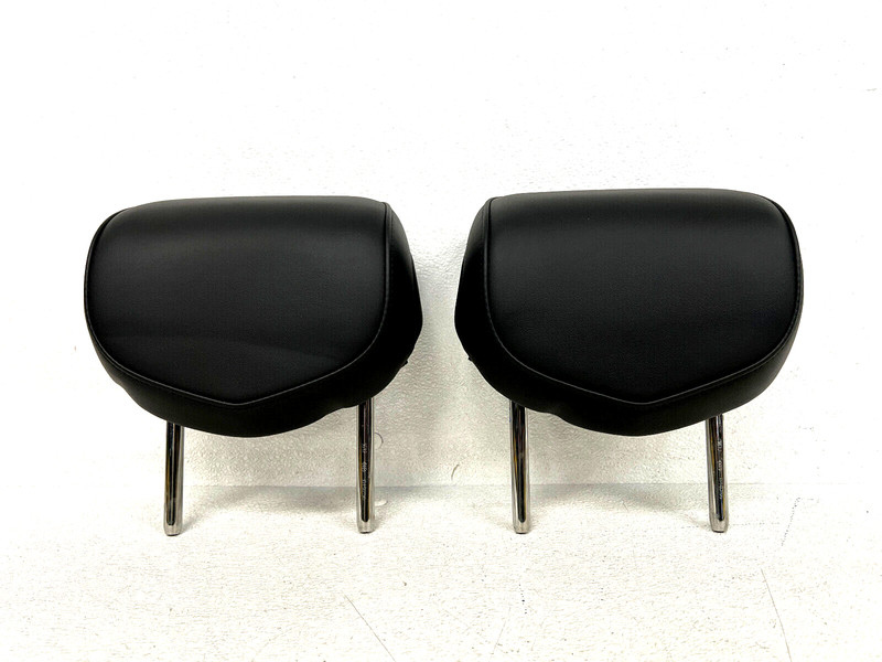 ⭐2016-2018 CADILLAC CT6 REAR LEFT/RIGHT SEAT HEADREST LEATHER BLACK OEM LOT2562