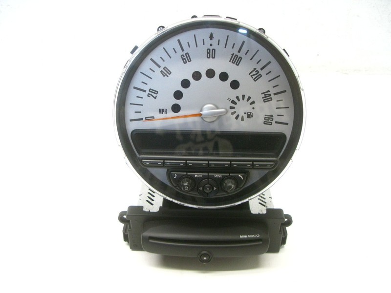 11-16 MINI COOPER S COUNTRYMAN R60 SPEEDOMETER CLUSTER GAUGE BOOST CD OEM 020625