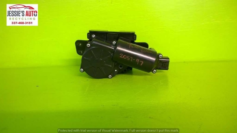 09-12 ACADIA REAR HATCH LIFTGATE DOOR LOCK LATCH ACTUATOR OEM 2057-47