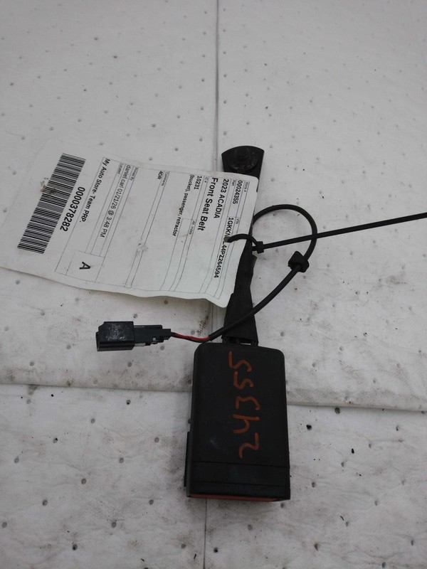 2023 GMC Acadia Black OEM Seat Belt - Used, 16k Miles, Warranty Included