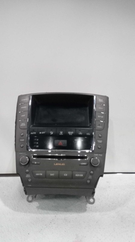 2010 Lexus IS250 Infotainment Display Cluster White OEM 6/10 180K Miles