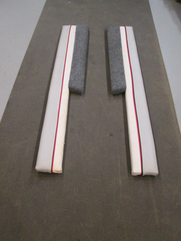 1990 Bayliner Capri Interior Rear Lower Cubbie Side Wall Cushion Panel set