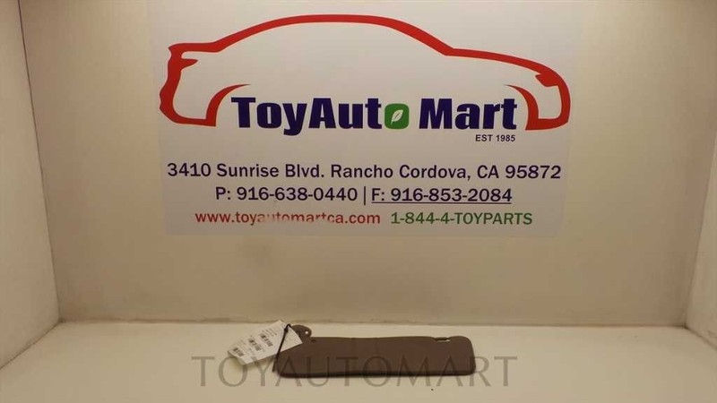 90 91 92 93 94 95 TOYOTA 4 RUNNER SUN VISOR TAN LEFT HAND SIDE