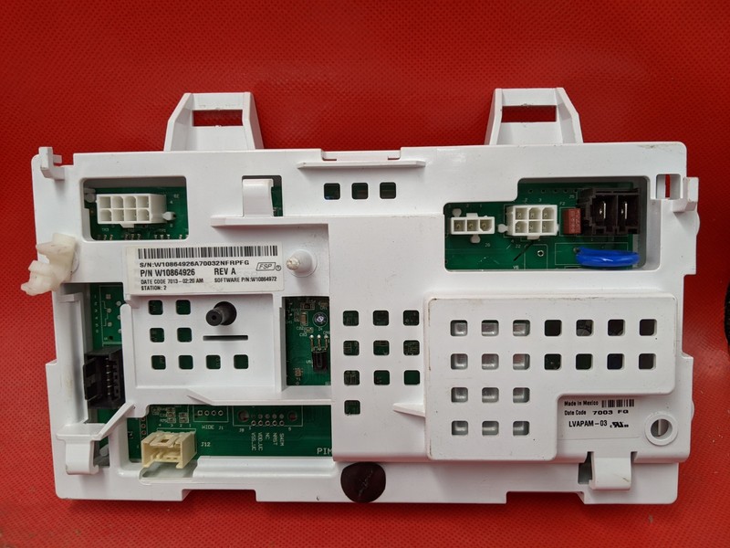 WHIRLPOOLWASHERCONTROL BOARDW10864926 REV AWD-17799