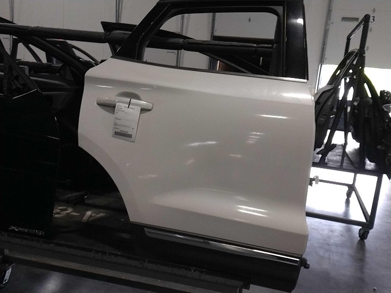 2015 Lincoln MKC Rear Right Door White 582873 119k Miles OEM Used Part
