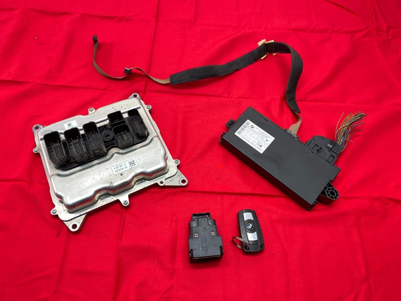 09-16 BMW E89 Z4 28i DME ECU Engine Computer CAS3 Body Module Key Fob Set OEM✅