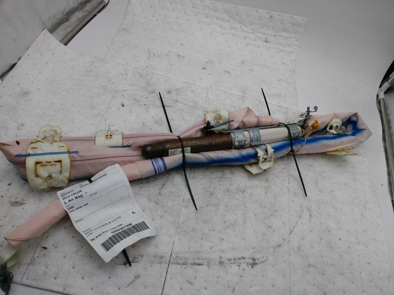 2014 Chevrolet Cruze Left Curtain Air Bag - Used, 117k Miles, OEM Quality