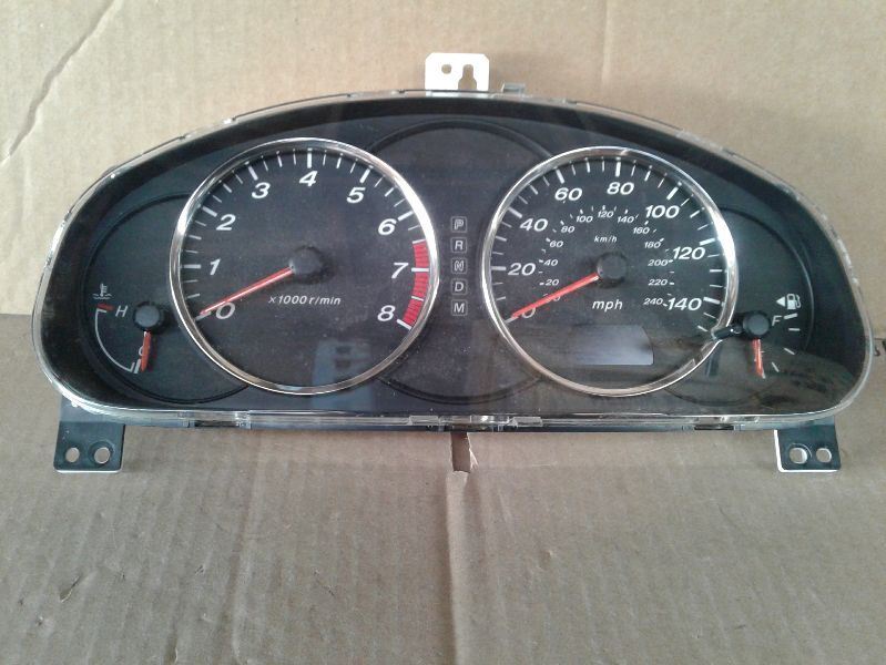 2004 MAZDA 6 Speedometer Cluster Hatchback Blacked Out Panel MPH