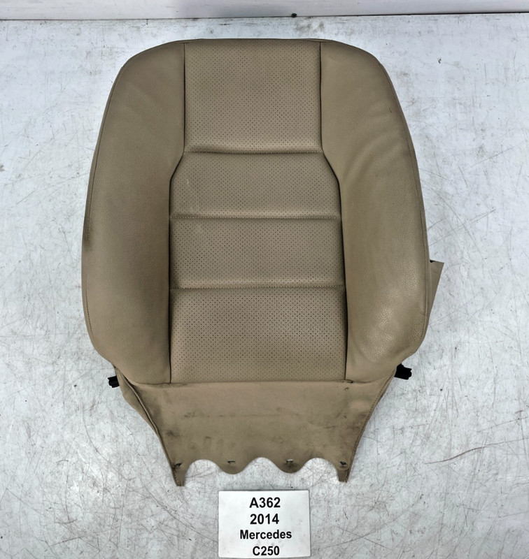 ✅ 08-14 OEM Mercedes W204 C250 Front Left Driver Seat Upper Cushion Beige*