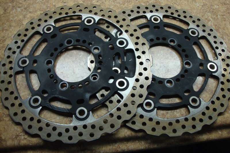 2014 Kawasaki Ninja EX650 EX 650 E 650E Front Disk Brake Rotor Left Right C4