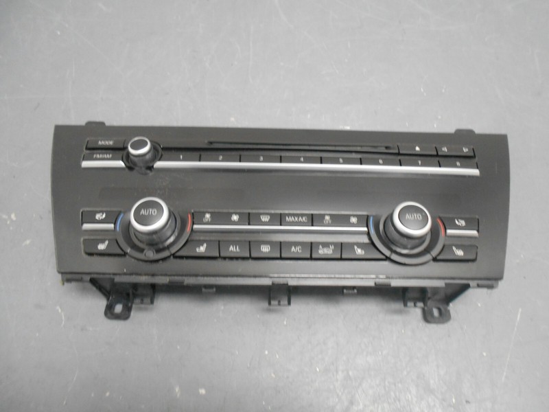 2014 12 13 15 16 BMW M6 F06 RadioCD / AC Heater Seat Climate Controls #3752 i1