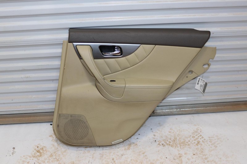 2014-2017 INFINITI QX70 REAR RIGHT SIDE DOOR PANEL TRIM COVER OEM