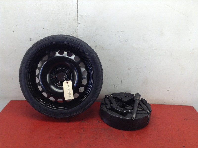 11-16 CHEVROLET CRUZE 16'' SPARE TIRE W JACK TOOL KIT OEM