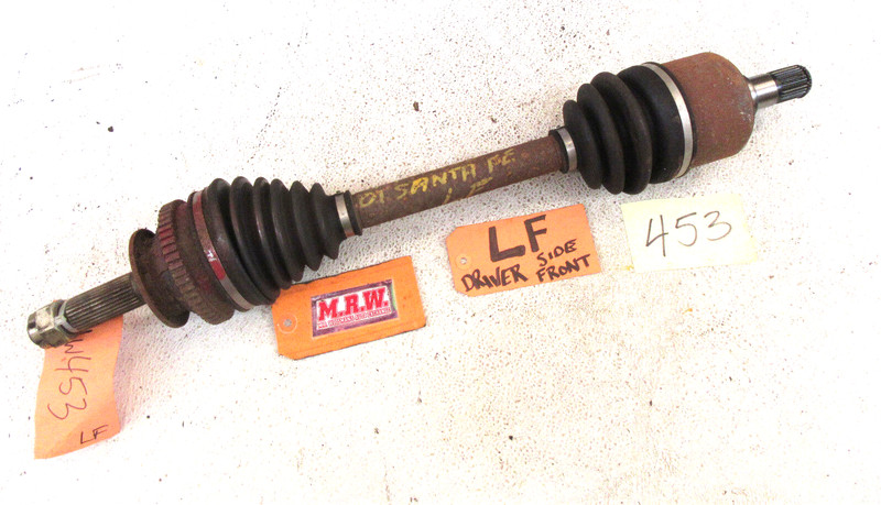 AXLE SHAFT CV BOOT LEFT FRONT DRIVER SIDE for 01 SANTA FE ABS ALL WHEEL DRIVE