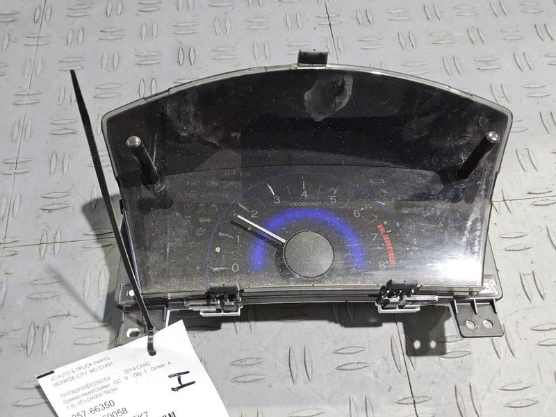 2014-2015 Honda Civic Speedometer Instrument Cluster Lower Assembly US Market