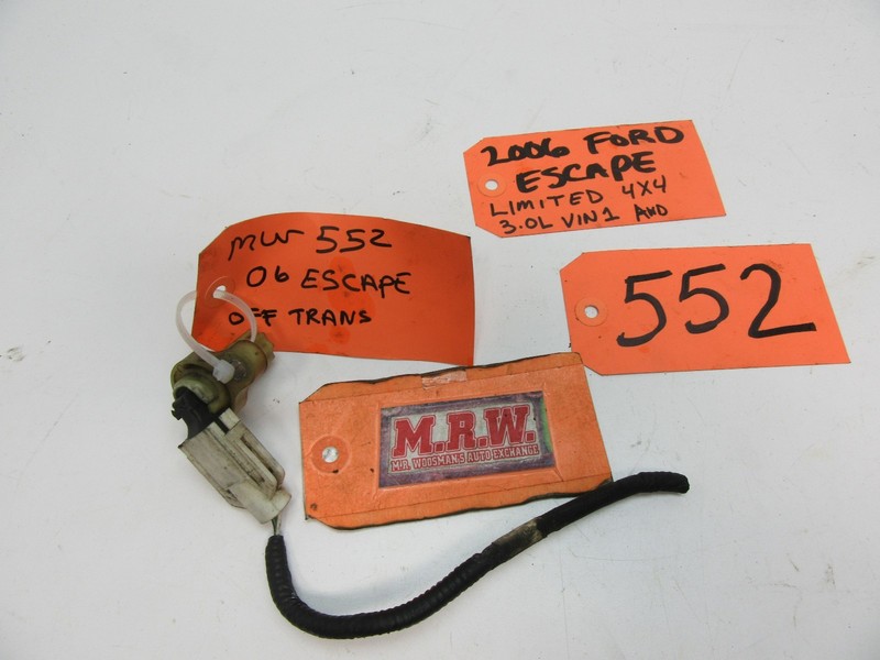 05 06 ESCAPE MARINER TRIBUTE TRANSMISSION SPEED SENSOR WIRE PLUG XS7P7M101AB