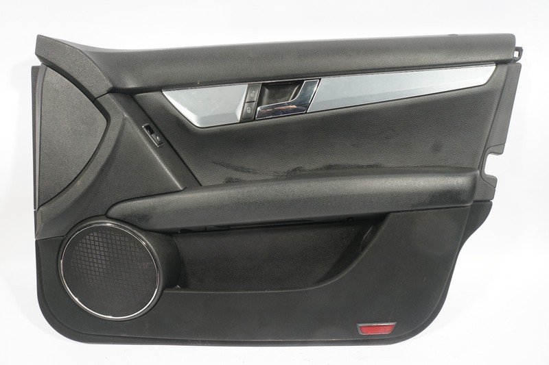 08-11 MERCEDES BENZ C300 W204 FRONT RIGHT PASSENGER SIDE INTERIOR DOOR PANEL OEM