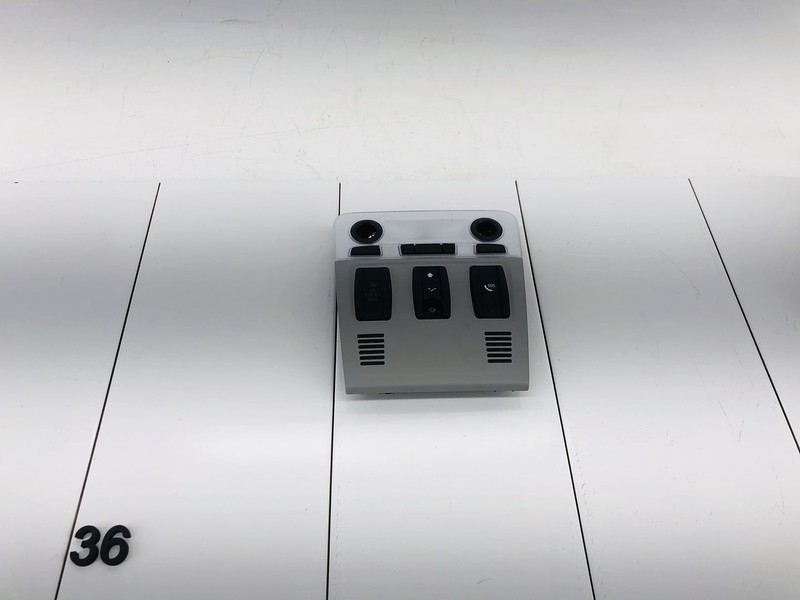 10-13 BMW 328I E90 FRONT UPPER OVERHEAD CONSOLE W/ SWITCH BUTTON OEM