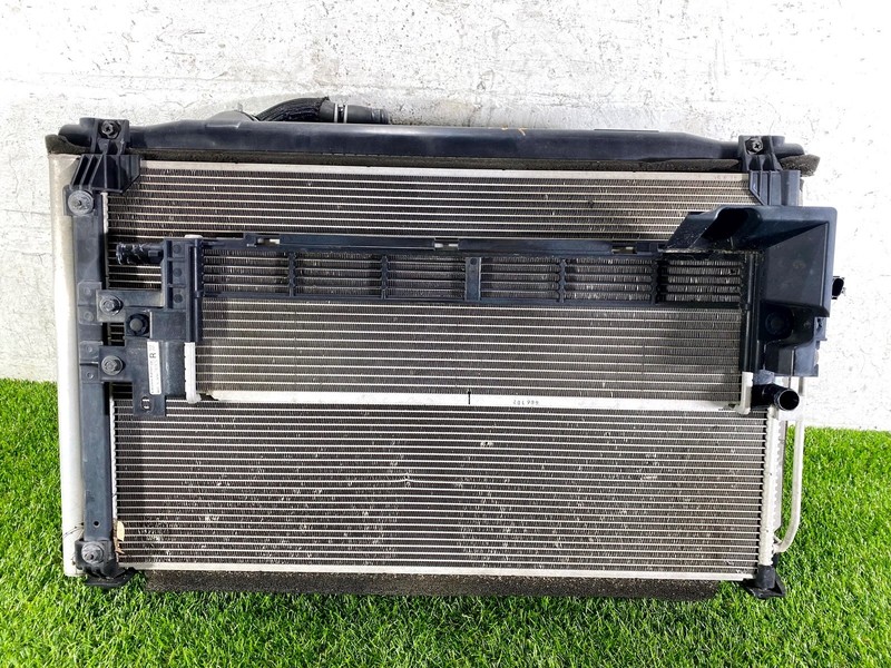 16-23 INFINITI Q50 Q60 VR30 ENGINE COOLING RADIATOR W/ FAN & SHROUD ASSEMBLY OEM