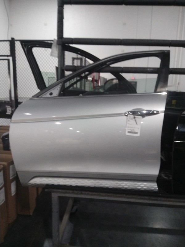 2010 Honda Crosstour Front Left Door Silver, Used, 150K Miles, OEM Part